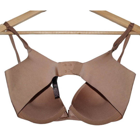 Womens Victoria's Secret 23667516 Cream Polyamide Elastane Push-Up Bra Size 34DD - Picture 2 of 8